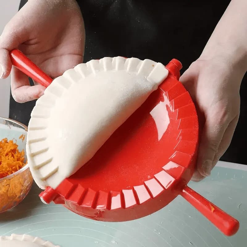 Set di 3 Stampi per Ravioli Domestici, Stampo per Ravioli in Plastica, Macchina Manuale per Ravioli, Utensile da Cucina Multifunzionale, Gadget per Fare Ravioli