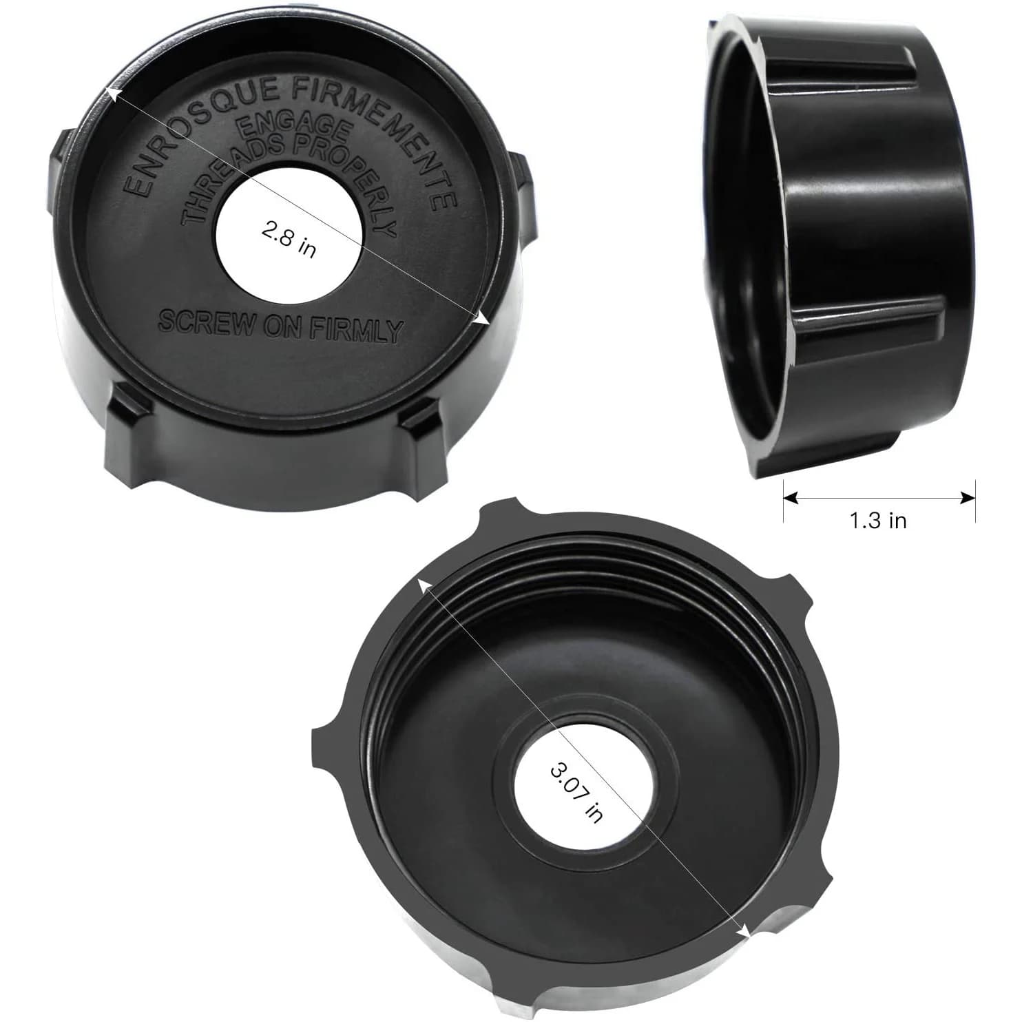 AEE2-4902 Tappo base inferiore vaso frullatore, compatibile con parti di ricambio frullatore Oster