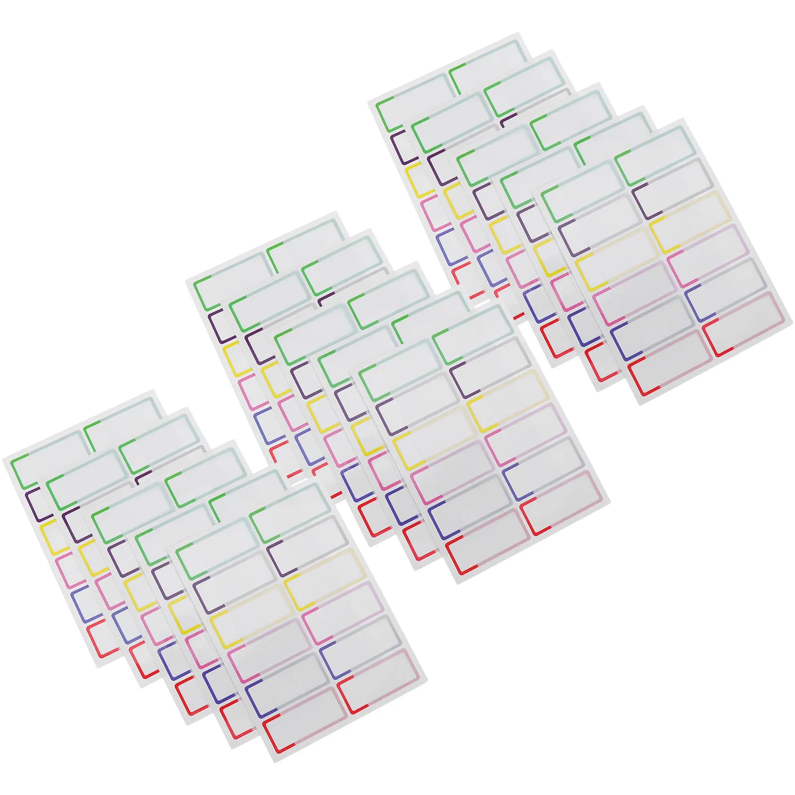 30 Sheets Self Laminating Waterproof Bottle Labels Adhesive Name Stickers for School Daycare Food Containers