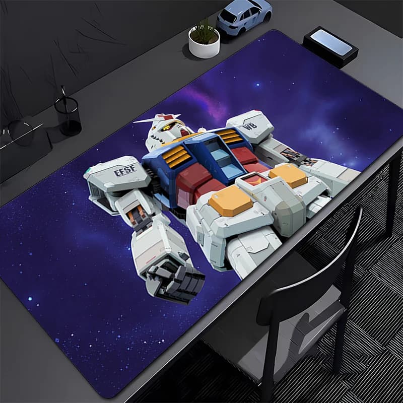 Tappetino per mouse PC, tappetino da scrivania per computer, tappetino per tastiera, tappetino per laptop, accessori per gaming, tappetino per mouse Mechanical Warrior RX-78-2 G-Gundam