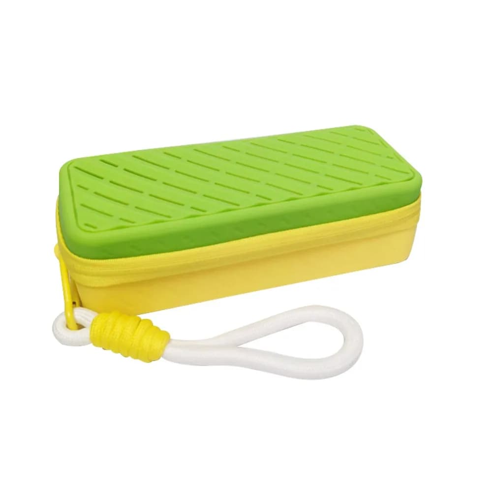 Large Capacity Silicone Swim Goggle Case Breathable Waterproof Eyeglasses Storage Bag Rectangular Perforated Goggle Storage Box