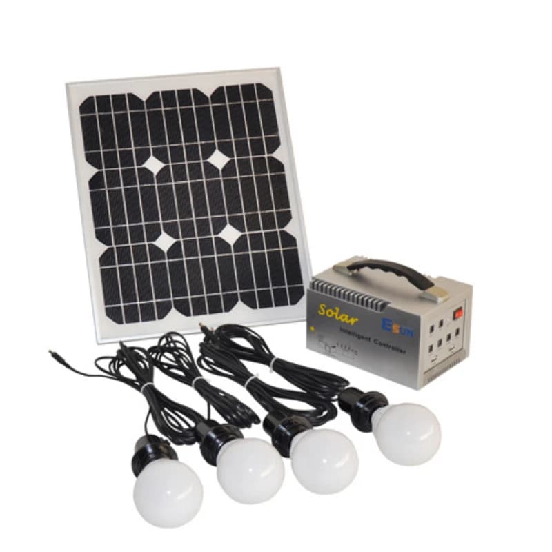Must Wholesale Sistema di mini kit di luci solari a energia solare con pannello solare da 3 W per piccole case in Africa