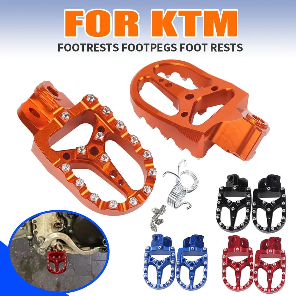 Pedane Poggiapiedi Pedane Poggia Pedali Per KTM 690 ENDURO SMC R 950 SUPER MOTO R 990 1050 1090 1190 1290 ADVENTURE RS