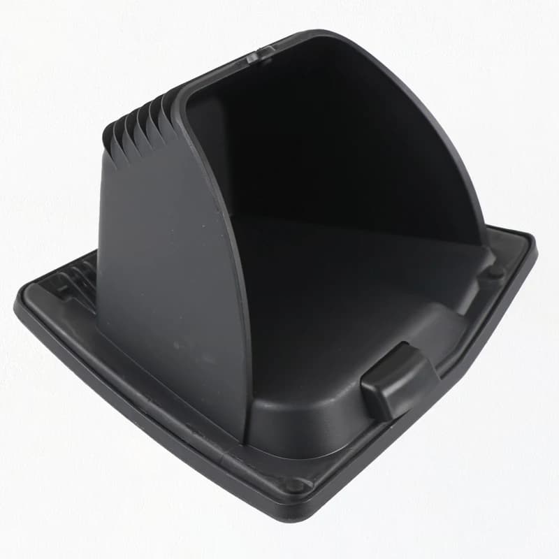 Per Audi A3 8Y 2021-2025 LHD (guida a sinistra) Scatola portaoggetti nera per console, portaoggetti per vano guanti, cassetto portaoggetti, contenitore per rifiuti