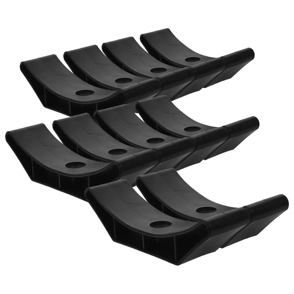 10Pcs Plastic Dumbbell Holder Rack Sturdy Compact Storage Stand Weight Organizer Fitness Gym Equipment Accessories