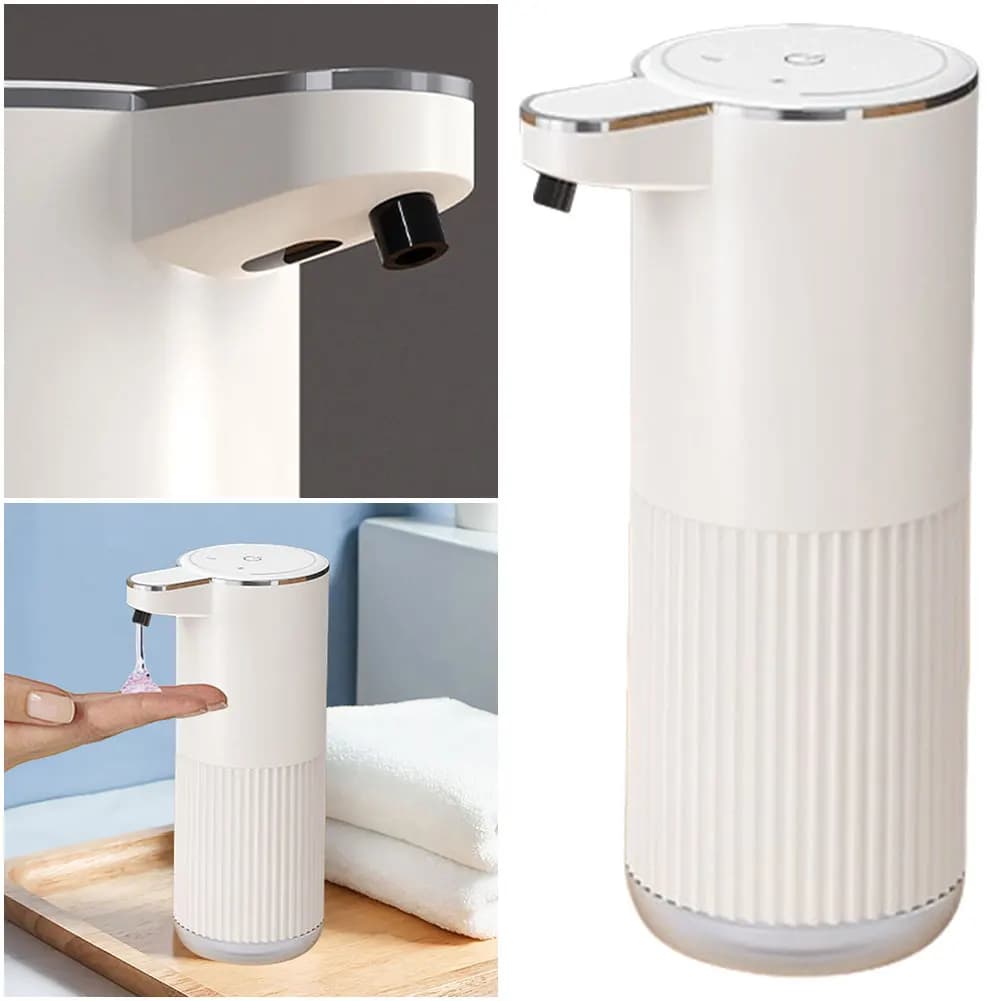 Dispenser automatico di sapone Dispenser di sapone elettrico per montaggio a parete Dispenser automatico di sapone a mani libere per cucina e bagno