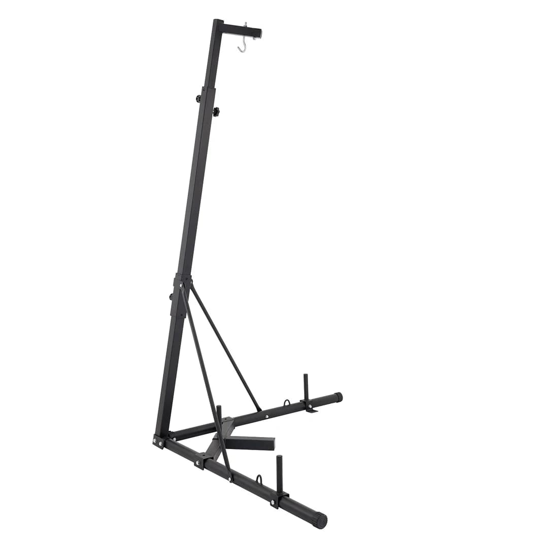 Height Adjustable Foldable Boxing Training Equipment Punching Bag Stand Steel Sandbag Rack for Home Fitness Stable