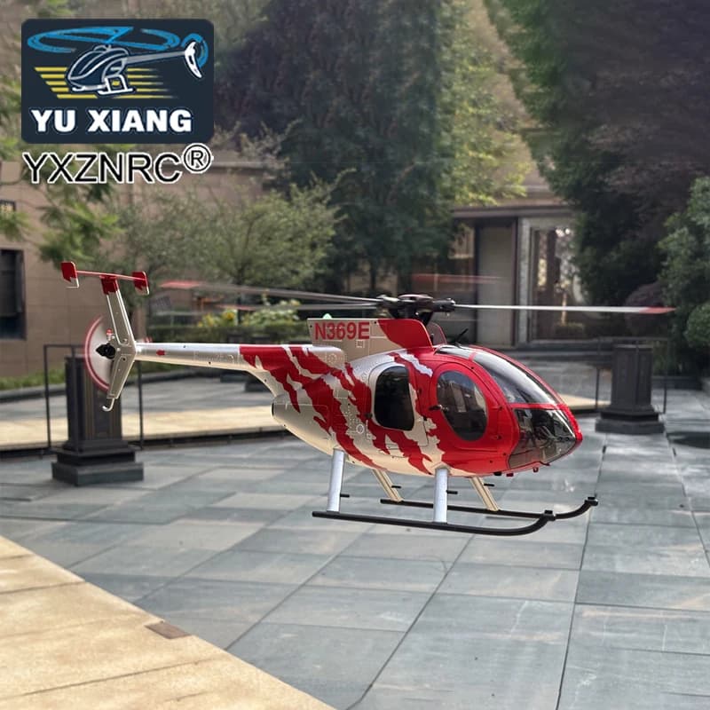 Yuxiang F119S Little Bird RC Armed Simulation Helicopter MD-500 GPS Positioning Brushless Motor Remote Control Adult Toy RTF