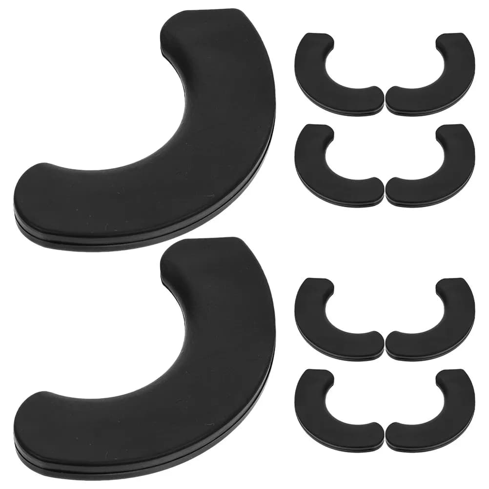 10Pcs Dumbbell Pad Plastic Easy Install Disassemble Cushion for Fitness Equipment Dumbbells Protection Pad Workout Accessories