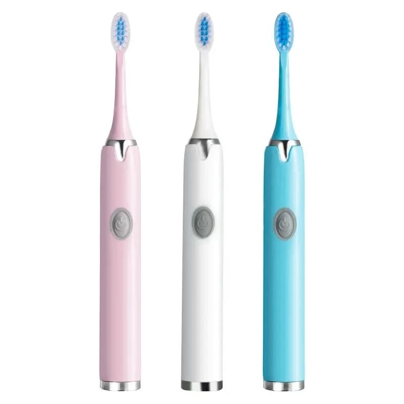 Sonic electric toothbrush IPX7 adult waterproof torque soft torque replaceable with 4/8 toothbrush heads