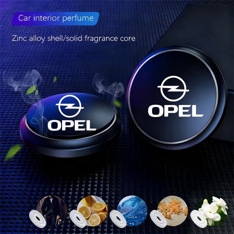 Car perfume High quality solid aromatherapy decoration for Opel Astra Insignia Vivaro Corsa Mokka Zafira Vectra OPC Vauxhall