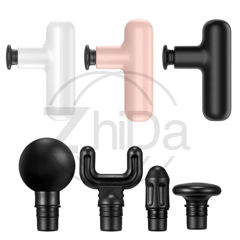 New smart massage gun for band, convenient for gym exercises, muscle relaxation, physiotherapy massage, neck gun