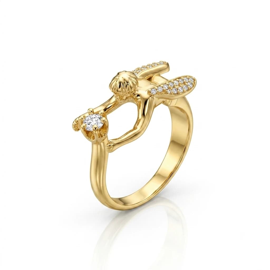 Light Luxury Fairy Adjustable Open Ring Sparkling CZ Women Finger Ring Jewelry For Daily Commute Dating Party Vacation Gift