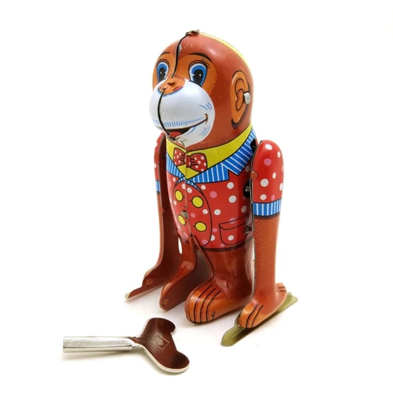 Per regalo creativo Wind-up Toy Circus Monkey New Year Wedding Desk Collection