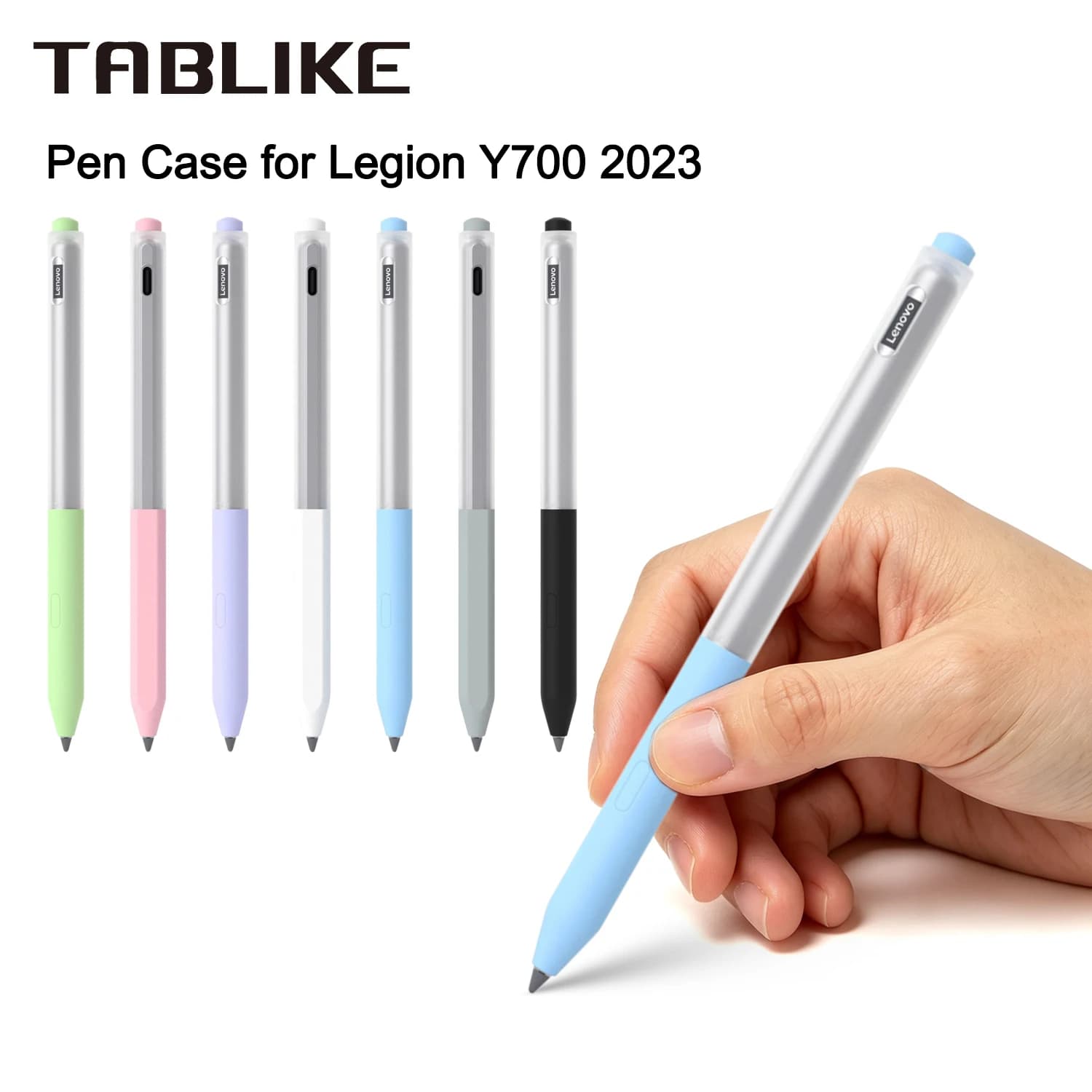 Silicone Pencil Case for Lenovo Xiaoxin Stylus 2nd Gen Capacitive Pen for Lenovo Precision Pen 2 Protective Pen Cover