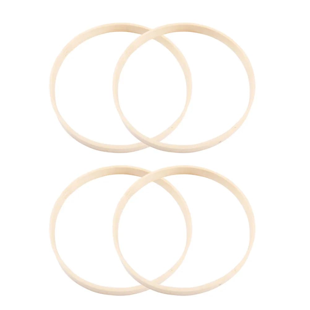 10Pcs Dreamcatcher Bamboo Rings 20Cm Diameter Smooth Round DIY Accessories for Wall Hanging Dreamcatcher Mandala Crafting