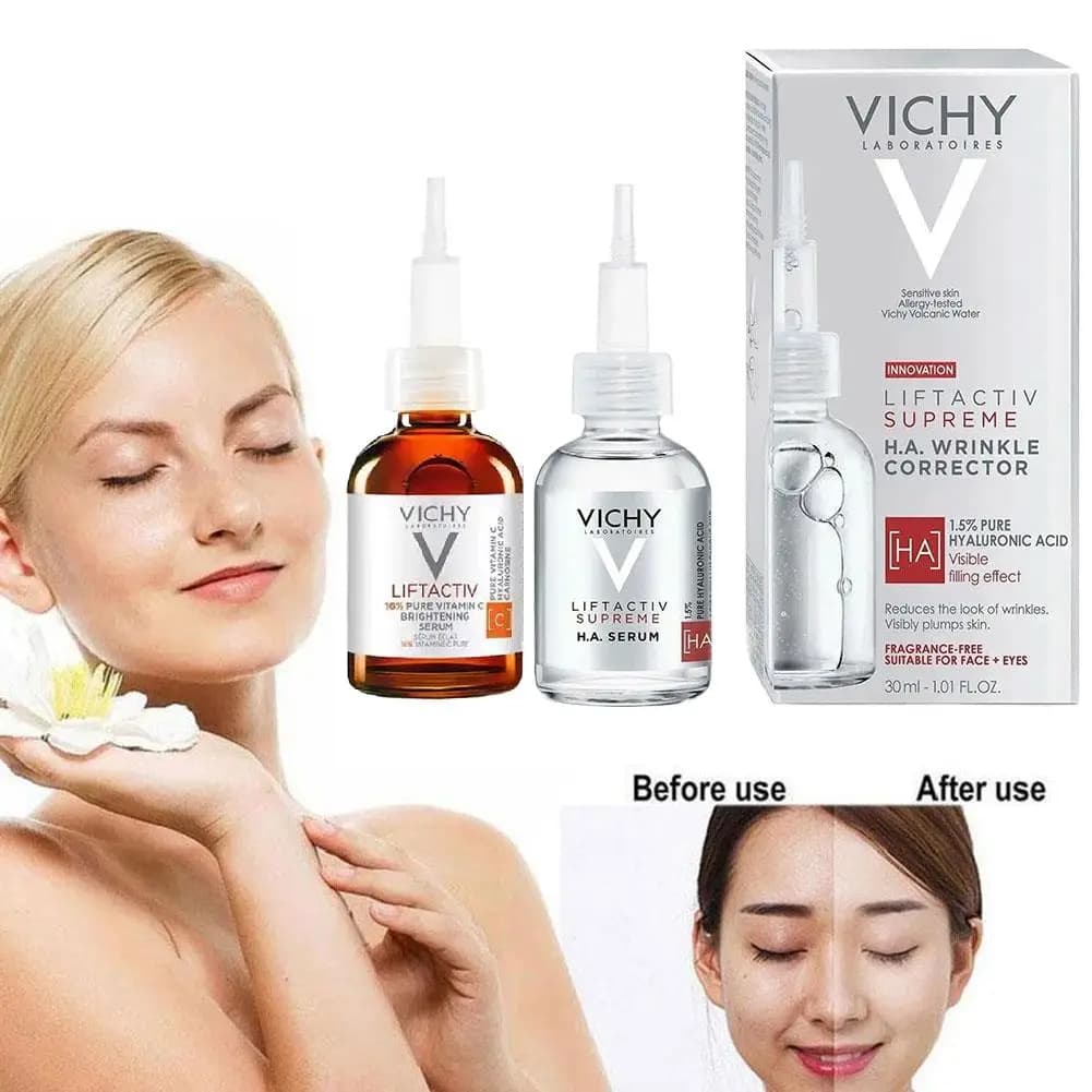 Vicky 16% pure vitamin C illuminating serum anti-wrinkle lifting firming fading thin lines essence anti-aging skin care