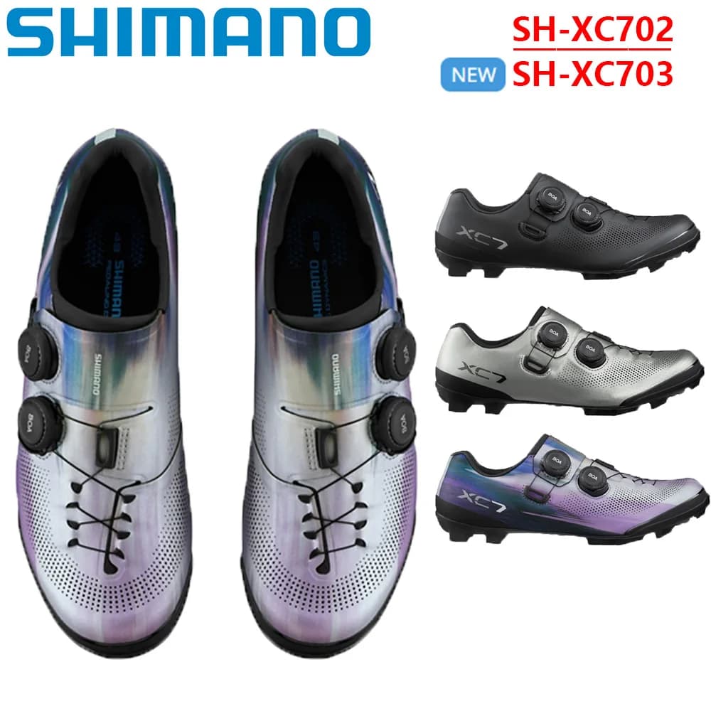 Shimano XC702 XC703 Scarpe da mountain bike XC7 SH-XC702 SH-XC703 Scarpe da equitazione autobloccanti per mountain bike per OFF ROAD/Cross Country