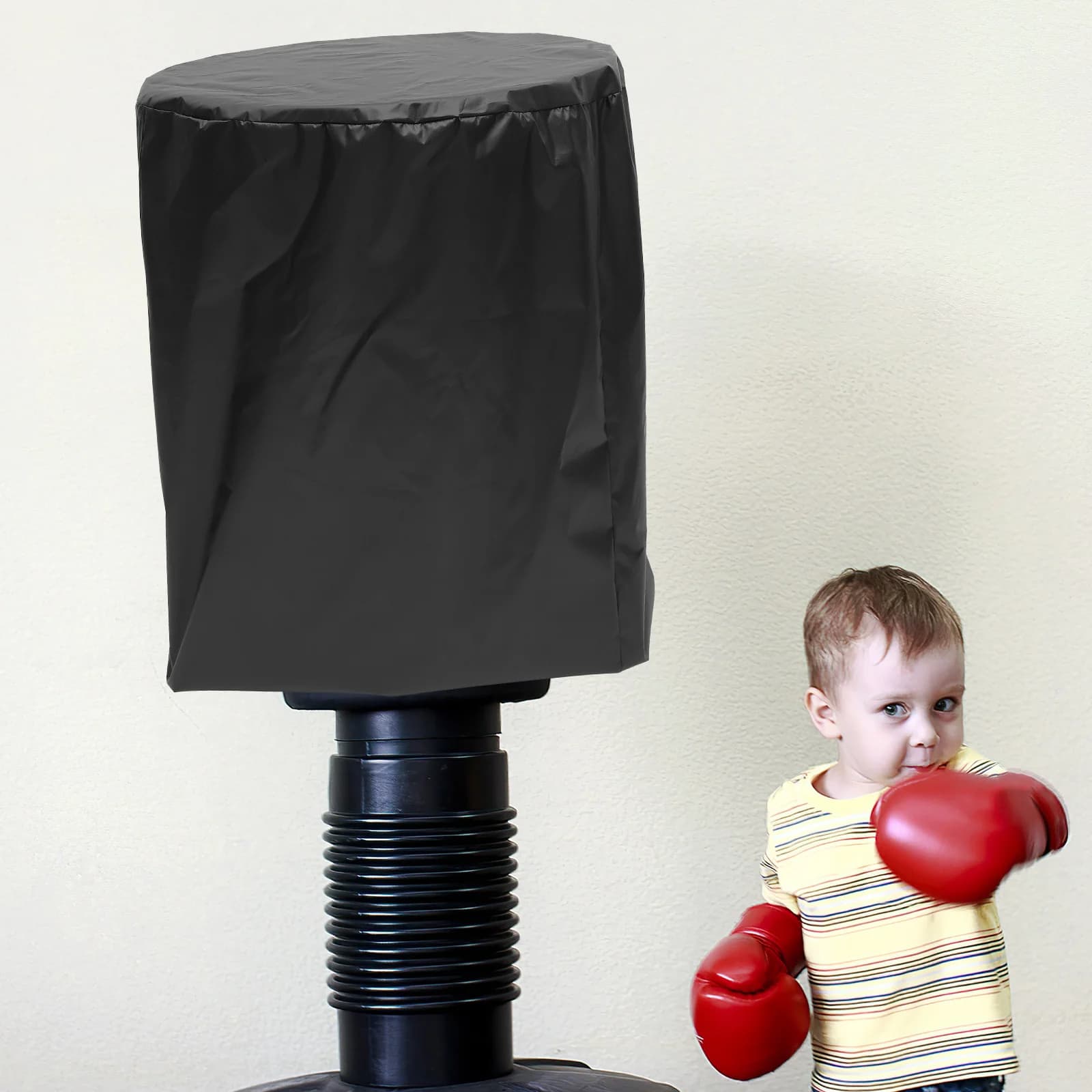 Copertura per Sacco da Boxe Resistente in Oxford 210D Rivestito in PU, Anti-Strappo, Protettiva per Sacco da Boxe Autoportante da Esterno, Resistente alle Intemperie