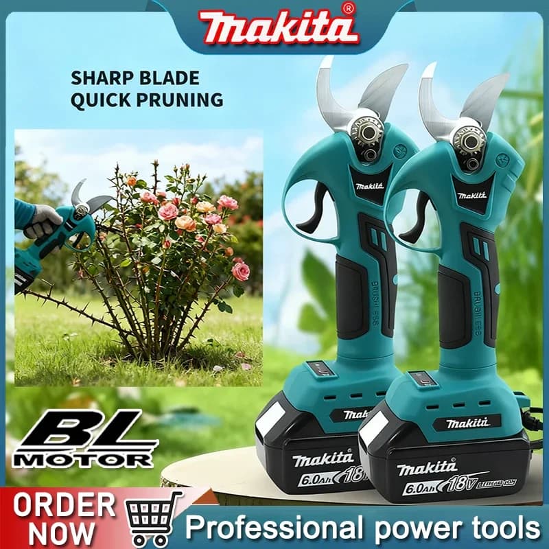 Makita Electric Power Brushless 4 Marce Cordless Palm Frutteto Arbusto Potatura Rami di Albero Taglierina Per Makita 18V Battery
