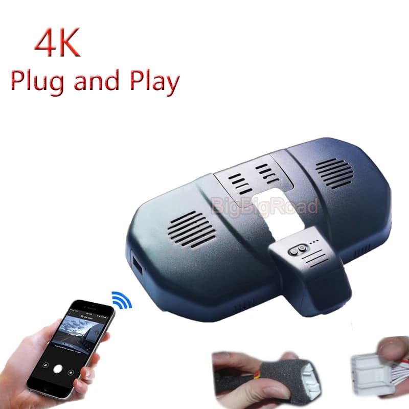 4K Plug And Play Per Grande Muraglia WEY P8 VV7 2018 2019 Auto Wifi DVR Videoregistratore Dash Camera FHD 2160P Grandangolo