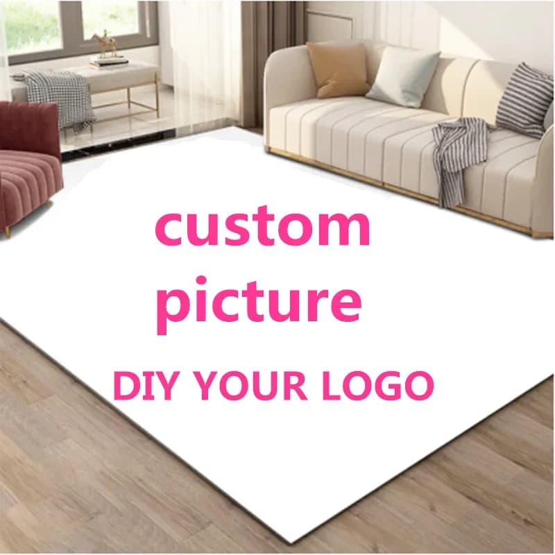 Customize your own photos 3D Carpets For Living Room Bedroom Area Rugs Doormat Best Gift Print on Demand Decorative Dropshipping