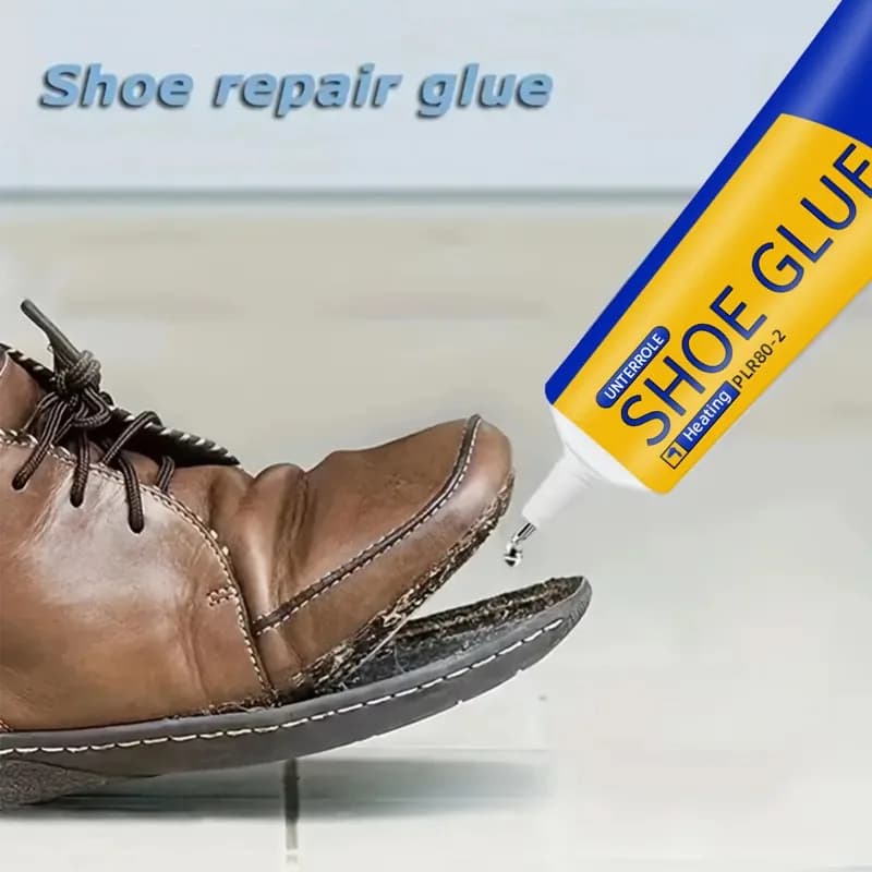Adesivo per Riparazione Scarpe a Basso Odore, Colla Forte in Resina Morbida per Riparare Scarpe o Stivali Danneggiati