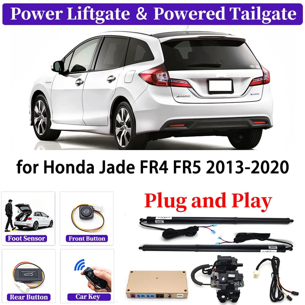 for Honda Jade FR4 FR5 2013-2020 OEM Upgrade Car Automatic Power Liftgate Kit Smart Auto Electric Tailgate System Plug and play