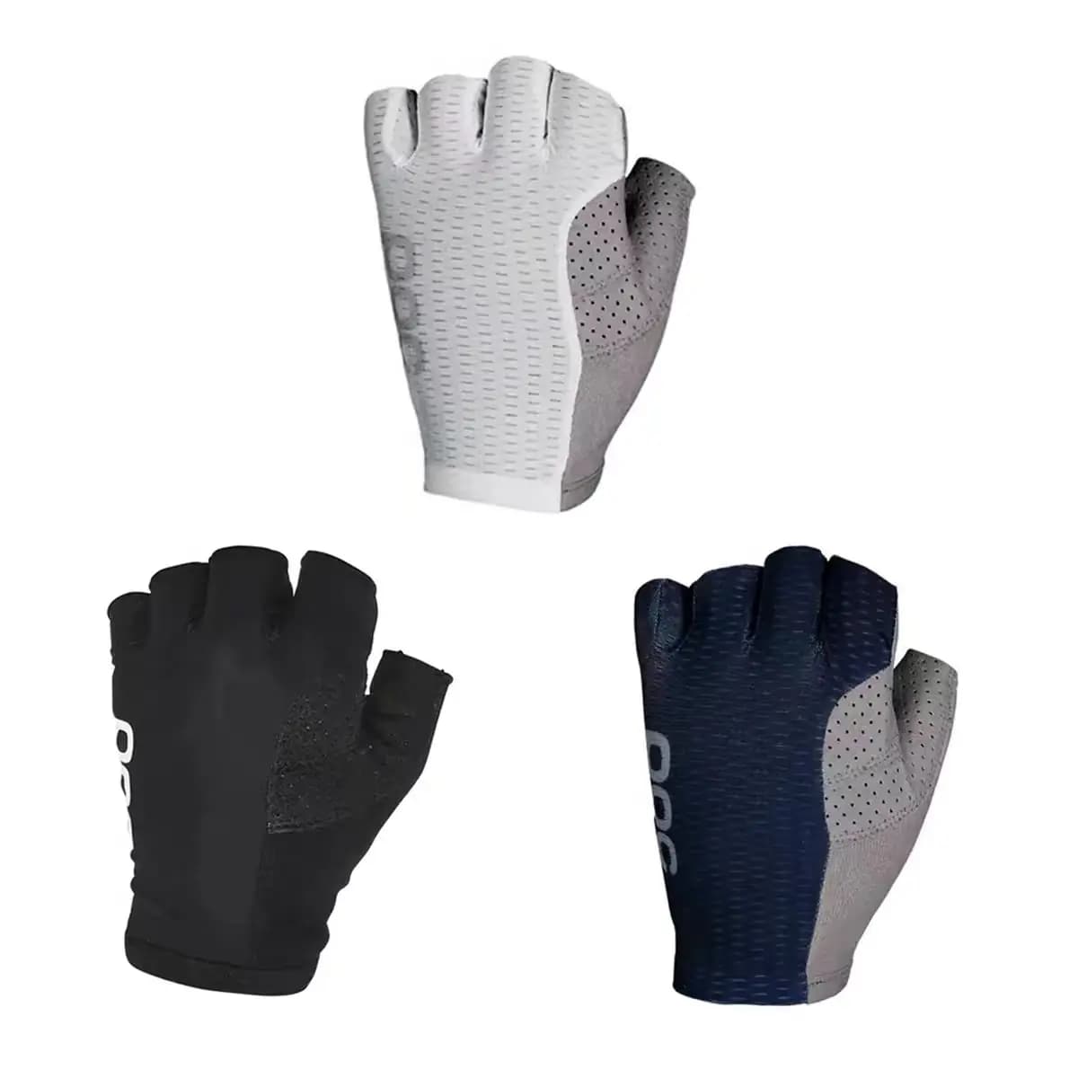 Nuovi guanti mezze dita per ciclismo moto primavera estate resistenti all'usura palmo spesso anti attrito