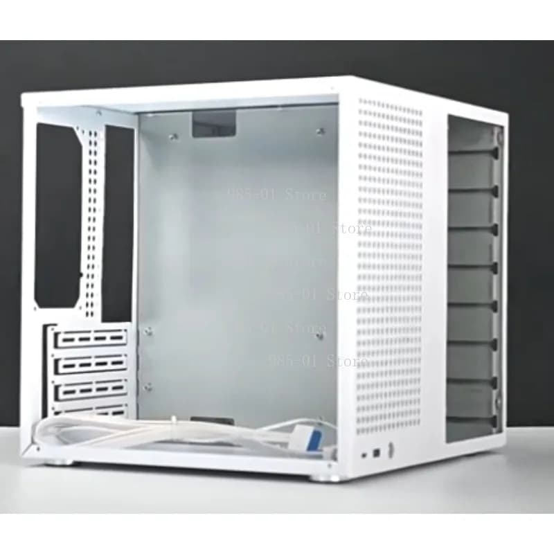 Chassis NAS hot-swap a 8 alloggiamenti con backplane - MATX ATX Power PCIe a tutta altezza per server di archiviazione Synology UNRAID AIO