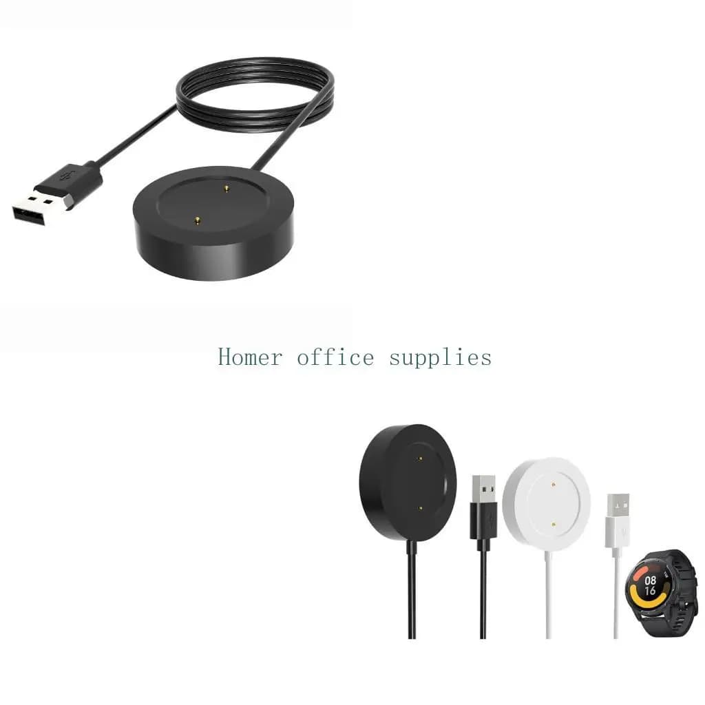 K43B Power Adapter Suitable for XiaoMi Watch S1 Active Smartwatch USB Charging Cradle Cable Dock Bracket Stand Holder