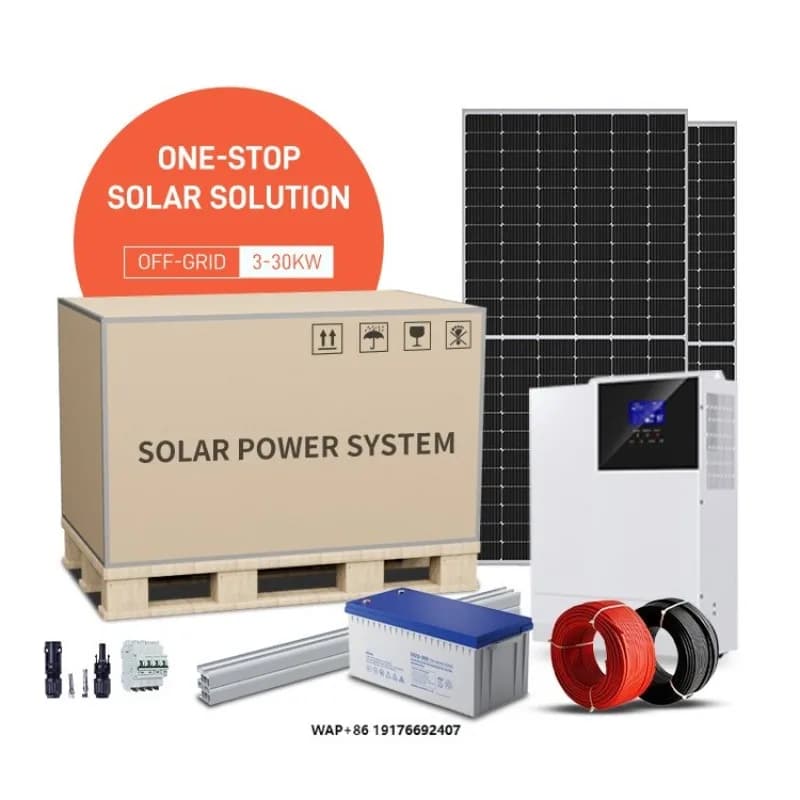 Sistemi Off-Grid 30 kW Kit Completo Sistema Solare Off-Grid Acquista Sistema di Energia Solare
