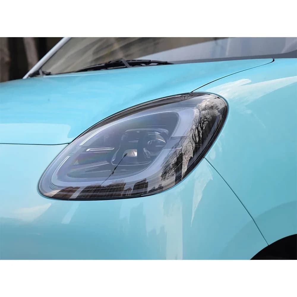 Car Front Headlight Lens Cover Auto Headlamps Lampcover Transparent Lampshades Lamp Shell For Wuling Hongguang 2025 2026 Mini EV