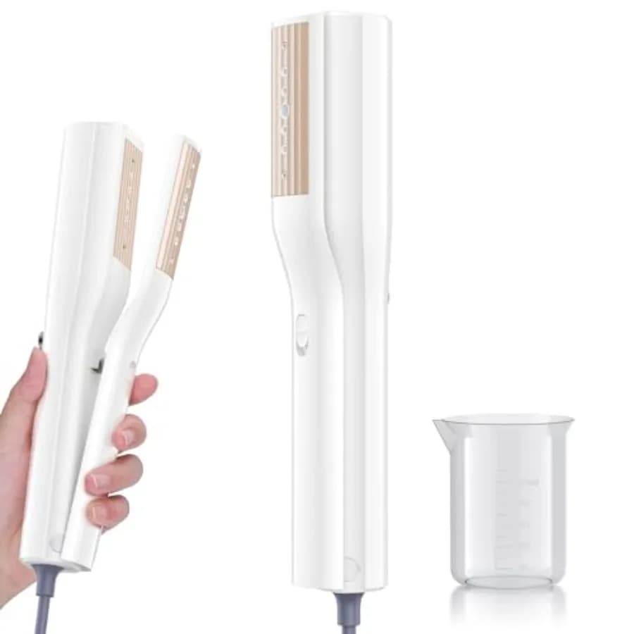 Ferro da Stiro a Vapore per Vestiti - Mini Ferro da Stiro Portatile, Stiratore a Vapore Manuale, Ferro da Stiro 3 in 1 per Stiratura a Vapore e a Secco, Riscaldamento Rapido in 15 Secondi