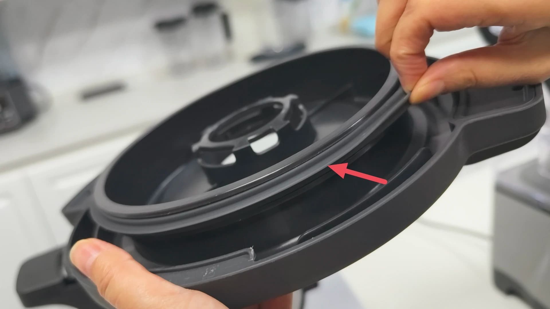 Guarnizione sigillante per Silvercrest Monsieur Cuisine Connect & Smart Lid + Anello sigillante per coltello
