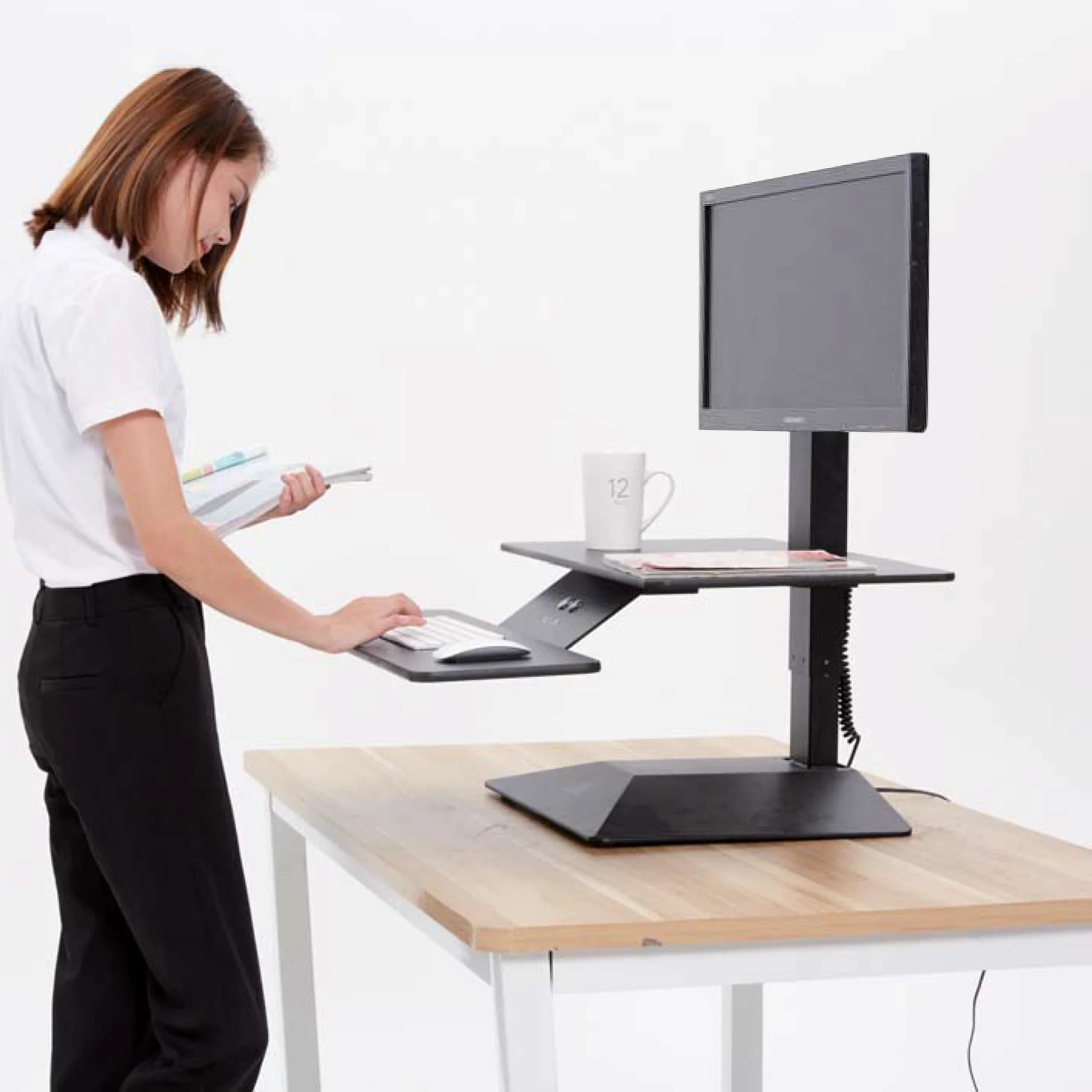Supporto Moderno Regolabile per Laptop, Tavolino Ergonomico per Laptop, Scrivania da Letto, Supporto per TV, Scrivania Regolabile