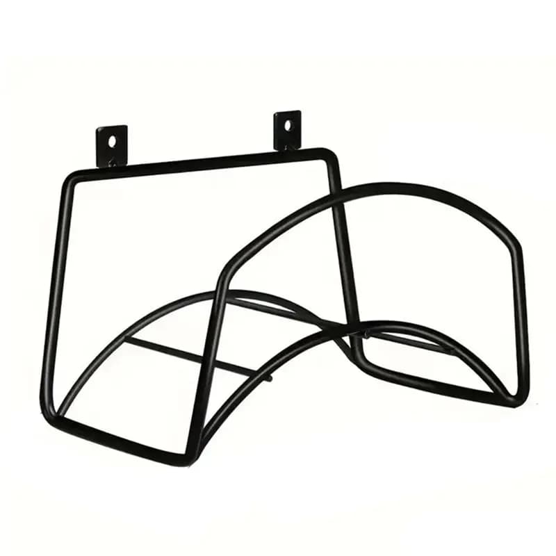 Supporto da parete multiuso per tubo da giardino, resistente, organizer decorativo per esterni e casa