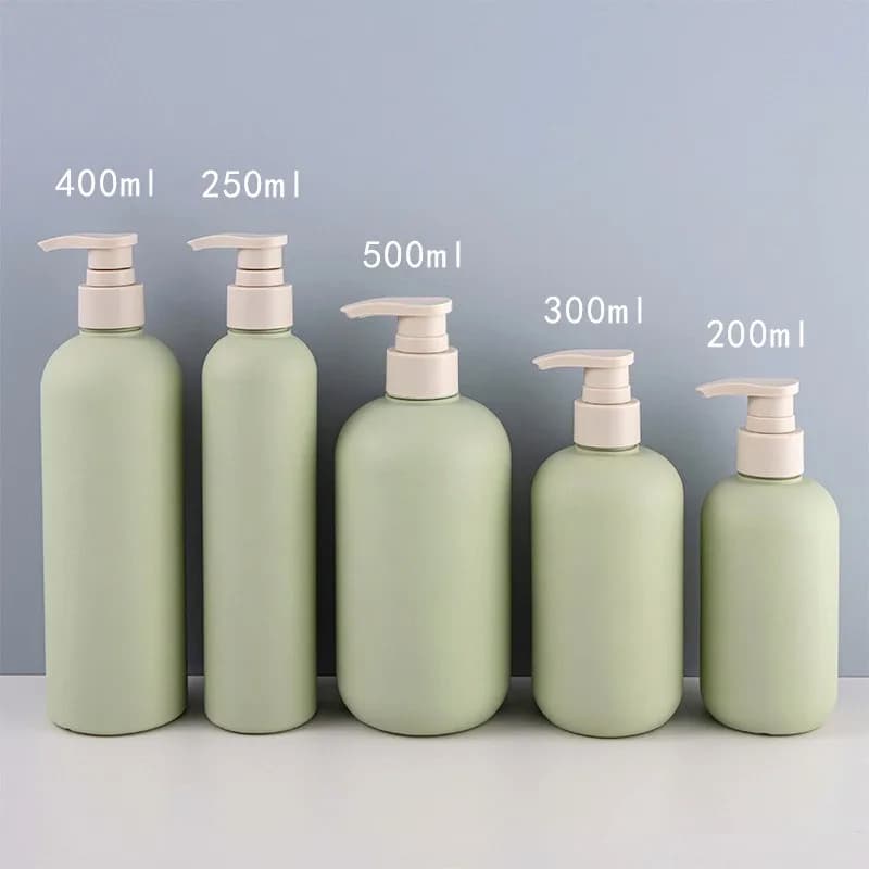 300/500ml Dispenser di sapone addensato riutilizzabile Shampoo pompa bottiglia lozione contenitore pompa di sapone serbatoio lavaggio a mano accessori per il bagno