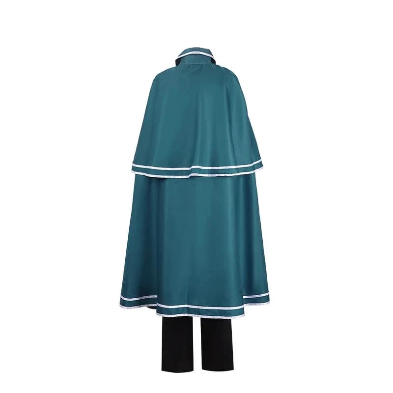 Costume di Sylphiette Mushoku da Anime, Abiti Cosplay di Sylphy per Halloween, Trench per Uomo, Travestimento per Performance.