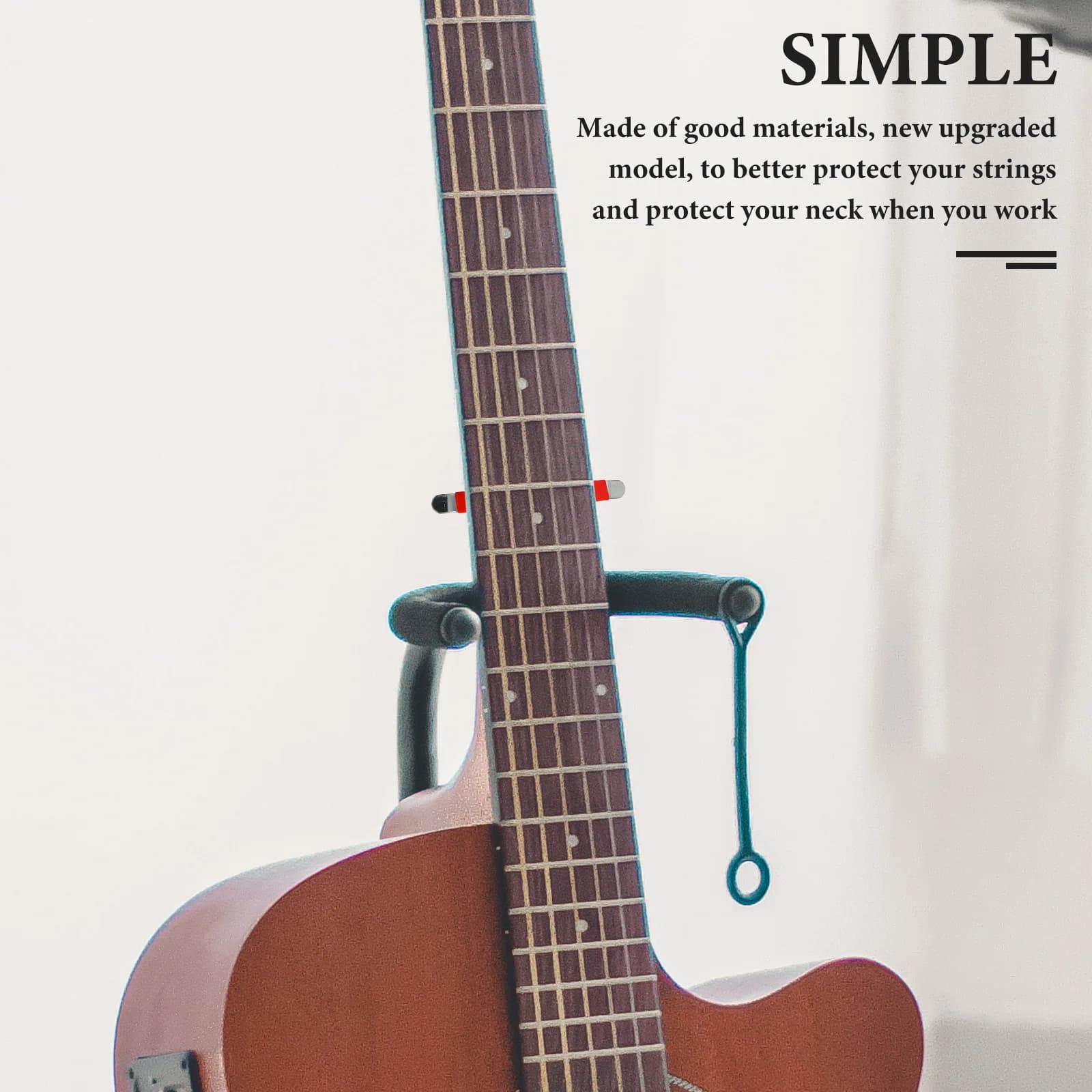 4 pezzi separatore di corde accessori per chitarra strumenti di riparazione in acciaio basso elettrico acustico ukulele tastiera manutenzione liutaio