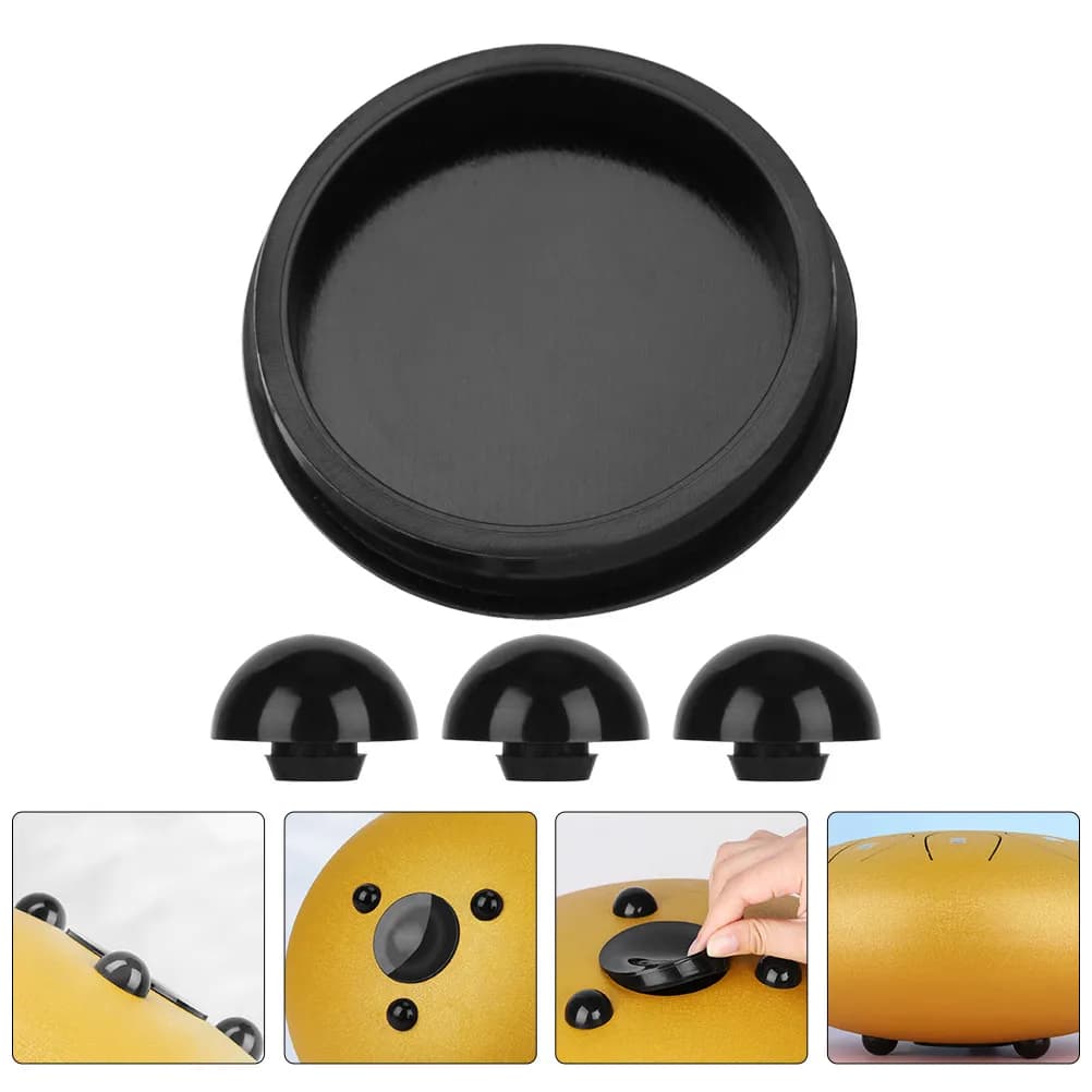 Set di 1 Pad di Supporto Antiscivolo per Tamburo Ettereo, Accessori Professionali di Ricambio per Tamburo a Lingua