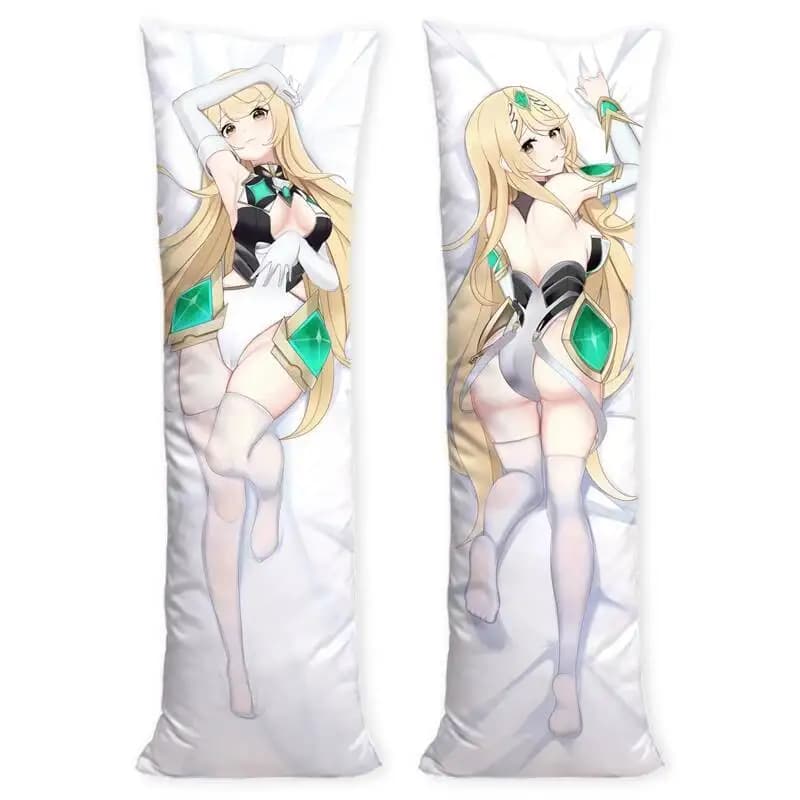 Japanese Anime Dakimakura Body Case, Xenoblade Chronicles, Mythra, Custom Hing Pillowcase