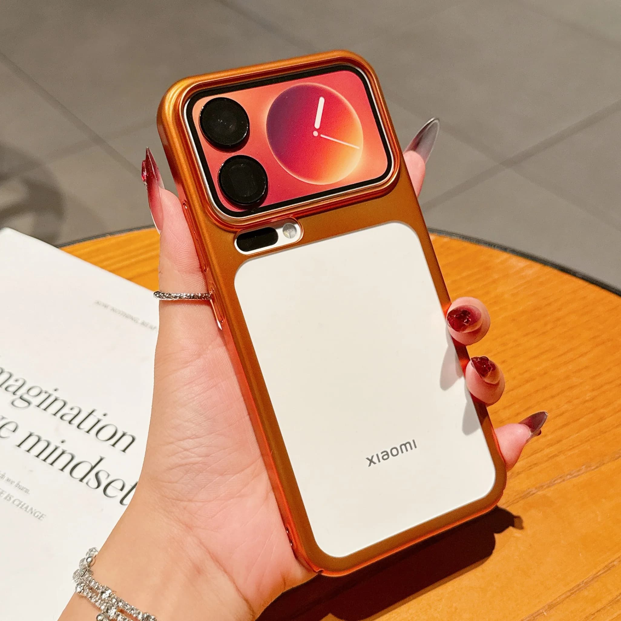 Metal Transparent Phone Case For Xiaomi 17 Pro Max, Multi-Color Shockproof Cover, Slim Fit Clear Back Case for Xiaomi Series