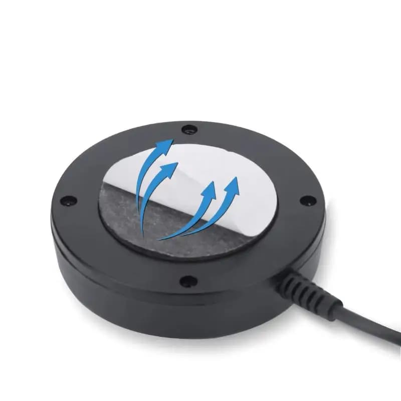 1 Pezzo Connettore Audio Universale da 3,5mm per Autoradio, Mini Altoparlante Esterno con Suono Nitido per Radio Mobile KG-M70 AR-M6 AR-318 CB