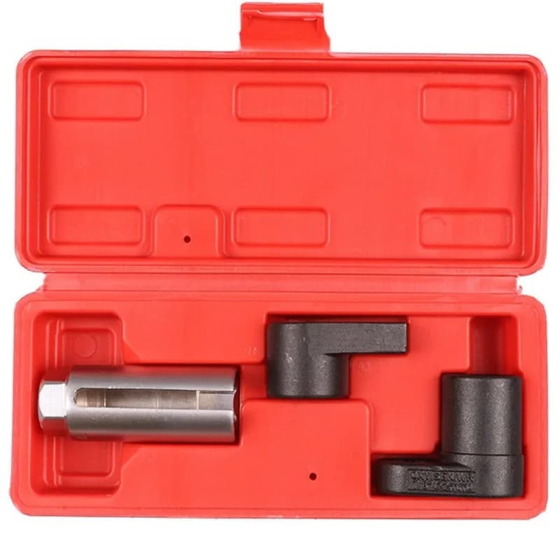 Automotive O2 Sensor Removal& Installation Tool Kit 3-Piece Oxygen Sensor Socket Set Automobile Repair Tool