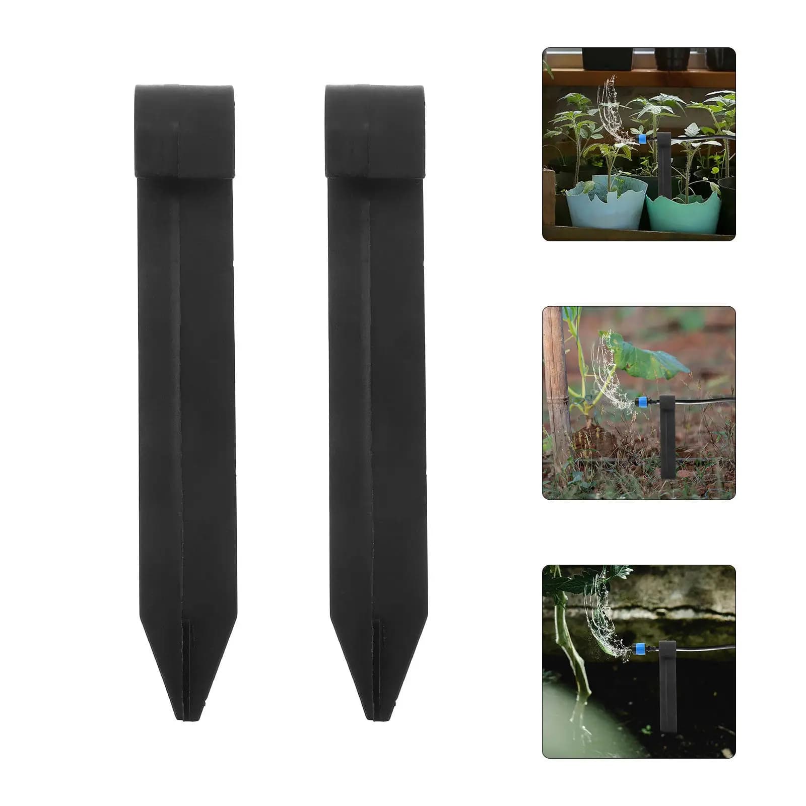 30 Pieces Pipe Fittings Irrigation, Garden Pipe Firing Auctions, Drop System Guides, Laying for Meadow and Landscape