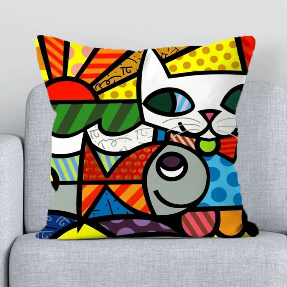 Britto Sofa Bed cushions Faithful for bed Decorative cushion cover for sofa 60x60 cm Accessories for bedroom decoration