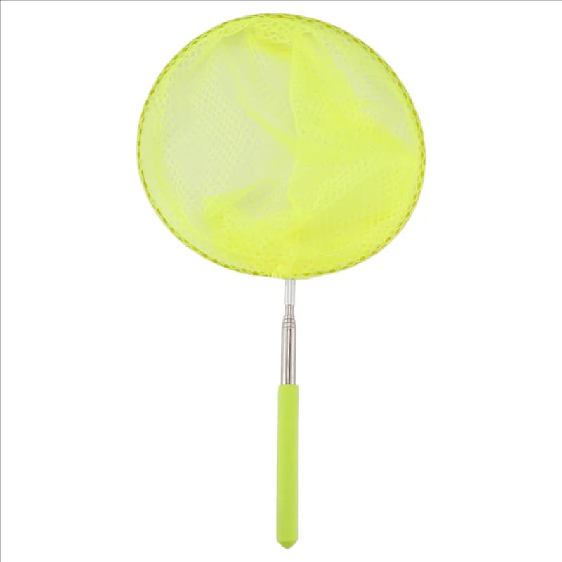 A99I-Outdoor Catching Catching Butterfly Net Fishing Net Bag Stainless Steel Telescopic Fishing Net Tool Outdoor Telescopic Port