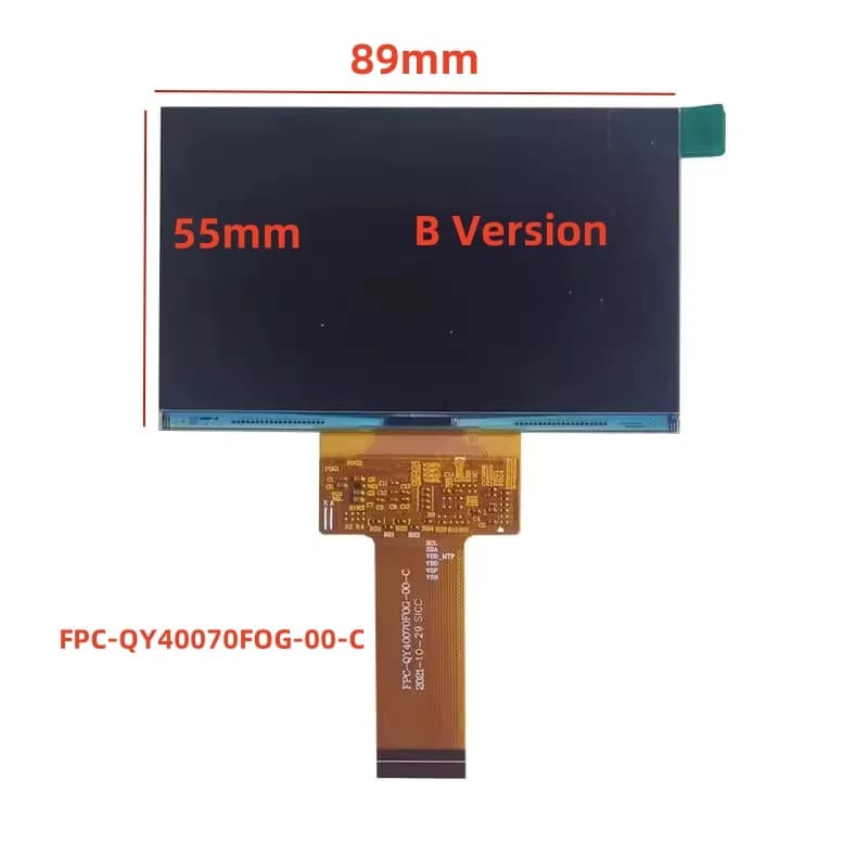 Schermo LCD HD da 30 pin FPC-QY40070FOG-00-E FPC-QY40070FOG -00-C per videoproiettore Home Theater TOPTRO TR2