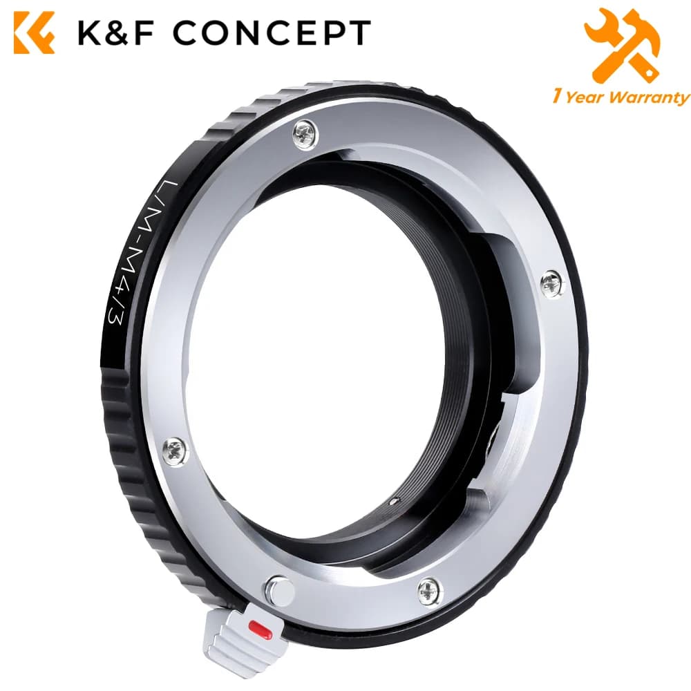 K&F CONCEPT for Leica M Lenses to Micro 4 3 MFT Camera Lens Mount Adapter for Panasonic Lumix G1 GH1 GF1 G10 G2 GH2 GF2 G3 GF3